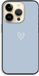 Case Company® iPhone 14 Pro Case - Small Heart Blue - Biodegradable TPU Back Cover