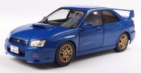 Solido 2003 Subaru Impreza WRX STI modelauto 1:18 Blauw