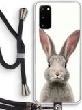 Case Company® - Samsung Galaxy S20 Case with Cord - Daisy - Black Cord - Back Cover
