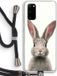Case Company® - Samsung Galaxy S20 Case with Cord - Daisy - Black Cord - Back Cover