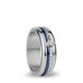 BERING Damen Ring in silber glänzend - Arctic Symphony Collection mit Edelstahl - Seine 9