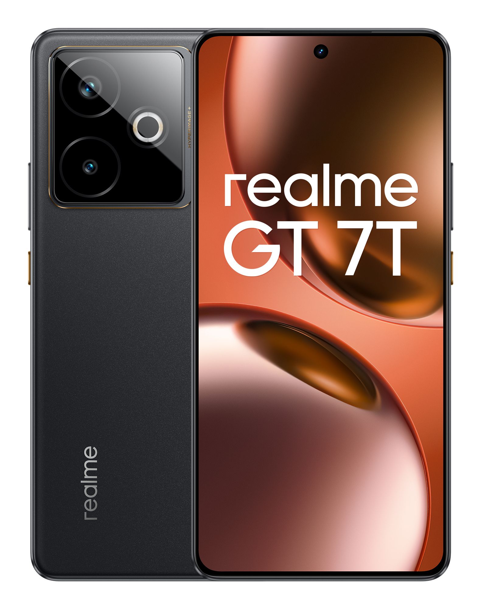 realme GT 7T 6.8" AMOLED 120Hz 12GB/256GB Dual SIM 5G Smartphone - Black