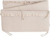 Baby's Only Gebreide bedbumper - Mood - Warm Linen - 180x30 cm
