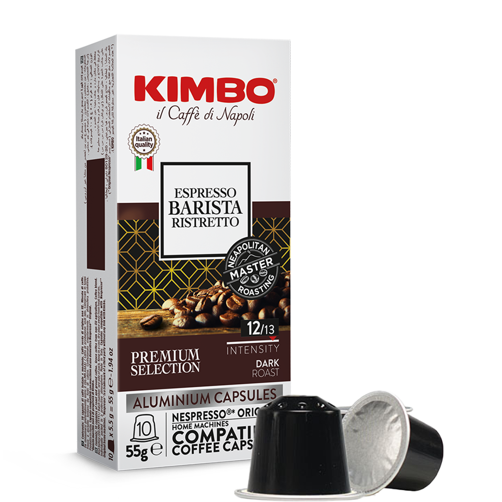 Kimbo Espresso Barista Ristretto - 10 koffiecups