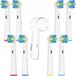 Oral-B Opzetborstels FlossAction, Set van 8