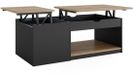 Vicco Avela Salontafel – 55 x 110 cm Zwart
