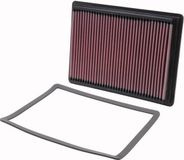 K&N Vervangingsluchtfilter compatibel met Pontiac, Buick, Oldsmobile, Cadillac 1992-2005 (33-2086)