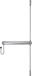 JPM JPM FC-EX-30 Elektromechanische paniekbalk Fluid Control - Aluminium - 835 mm