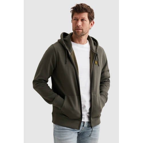 PME Legend sweatvest donkergroen