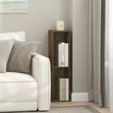 Furinno FULDA 3-laags boekenkast met 20,3 cm breedte opbergplank, amber