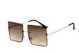 Wilbers & Wilbers Bril Festival Groot Vierkant Bruin One Size