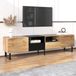 StarTech Buffet TV / Meuble TV - Meuble de salon - Aspect marocain moderne - 190 cm de longueur - 48 cm de hauteur - Beaucoup d'espace de rangement - Construction solide - Marron
