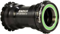 ENDURO BEARINGS Icecat TorqTite Bottom Bracket - BBright to DUB - A/C SS - Black