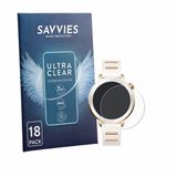 Savvies Screenprotector voor Oppo Watch X3 Mini - Folie Beschermfolie transparant 18 Stuks