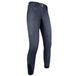 HKM PRO TEAM Rijbroek Miss Blink Easy met silicoon zitvlak jeansblauw maat 34