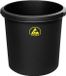 BJZ A-34062 Prullenbak ESD 18 l (Ø x h) 310 mm x 320 mm Kunststof Zwart 1 stuk(s)