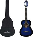 vidaXL Klassieke Gitaar voor Kinderen - 1/2 - Blauw