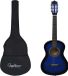 vidaXL Klassieke Gitaar voor Kinderen - 1/2 - Blauw