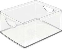 iDesign Keukenkast Opbergbox - Gerecycled Kunststof - Transparant