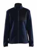 Craft ADV Explore Pile Fleece Jacket W - Blaze/Black - M