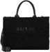 Replay Schoudertas Shopper Shoulder Bag Black Zwart