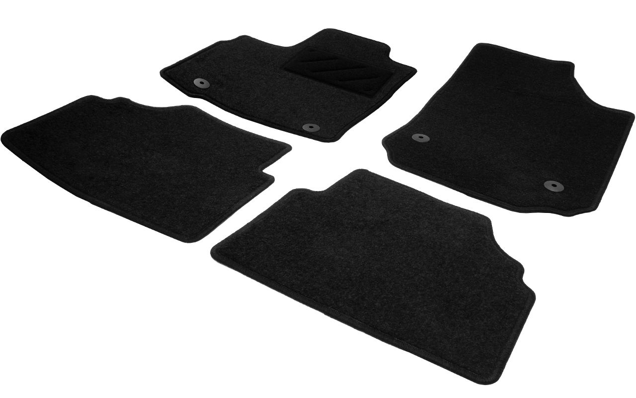 4-delige set autotapijten voor Honda Civic 3drs 1988-1991