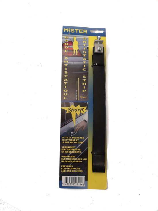 Carpoint Anti-Static Strip 50 cm - Zwart