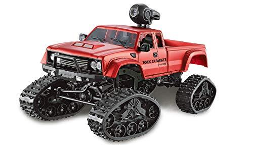 AMEWI 22391 Pickup Truck FPV met wielen & kettingen 4WD 1:16 rood