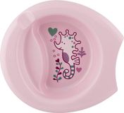 Chicco Diep Dinerbord Zeepaardje Meisjes 22 Cm Roze