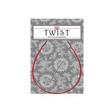 ChiaoGoo TWIST RED Interchangeable Cable, Mini, 20 cm, 1 Piece, 7508-M