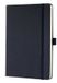 Sigel Conceptum Pure Notitieboek A5 Zwart Hardcover Gelinieerd 194 Pagina's 80 grams