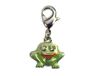 INNSPIRO NICE CHARMS metalen hanger pad groen met karabijnhaak, 14 x 12 mm, 25 stuks, 17x25mm, Metaal, Geen edelsteen
