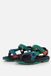 Teva K HURRICANE XLT 2 Unisex Sandalen - Zwart/Groen - Maat 33/34