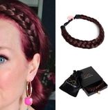 Infinity Braids Lizzy Raspberry Ice Haarband