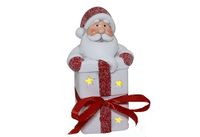 L.TERRAC.C/LED kerstmannen C/verpakking 15 cm