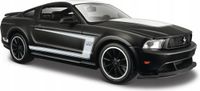 Maisto Modelauto Ford Mustang - Boss 302 2012 - matzwart - 20x8x6 cm - schaal 1:24