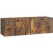 Maison Exclusive - Meuble TV mural chêne fumé 98 x 31 x 30 cm bois d'ingénierie