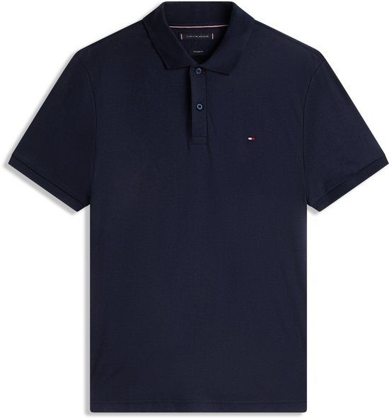 Tommy Hilfiger poloshirt korte mouw donkerblauw XXL