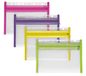 VELOFLEX - Documentenmap DIN A5 met ritssluiting, 4 stuks