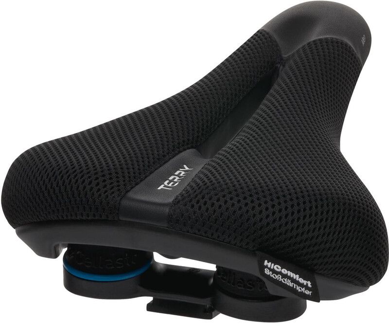 Terry Fisio Climavent Gel Zadel - Zwart - Racefiets - Unisex