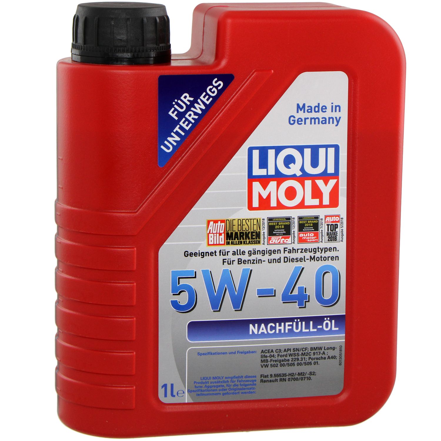 Liqui Moly Navulolie 5W40 1L