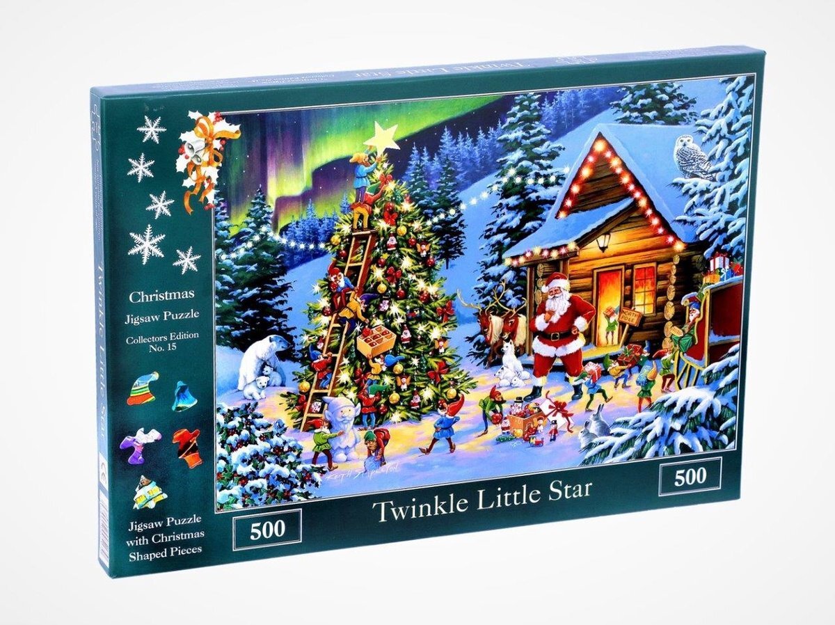 House Of Puzzles No.15 - Twinkle Little Star Puzzel 500 Stukjes