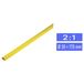 TRU COMPONENTS 1225479 Krimpkous zonder lijm Geel 37 mm 17.50 mm Krimpverhouding:2:1 per meter