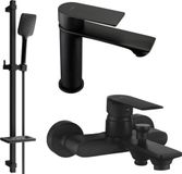 Mexen Royo DQ62 badstel, zwart - 72203DQ62-70