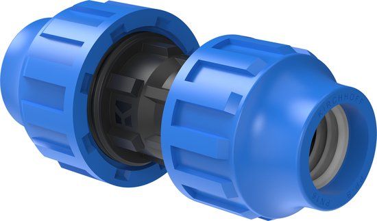 KIRCHHOFF PP Verloopfitting - 25 mm x 20 mm - Knelfitting