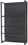 TOOLBOX4YOU Bol Opbergrek 4 schappen breed Metaal Grijs 200 cm
