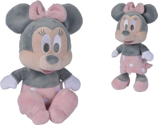 Disney Minnie Mouse Tonal Recycled Plush Toy - 25cm
