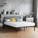 Olee sleep CertiPUR-US 20 cm traagschuim matras, koudgelschuim, Oeko-Tex, comfortabele matras, rolmatras, 3 lagen, 90 x 200 cm, twin/wit