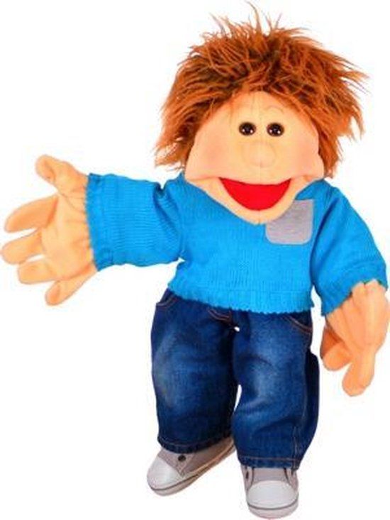 Living Puppets Handpop Jo - 45 cm - Lichtblauw - 3+ jaar