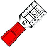 Klemko 100 Stuks Klemko SP Ring/vlakke Geleider Connector - 100100 - E28UQ